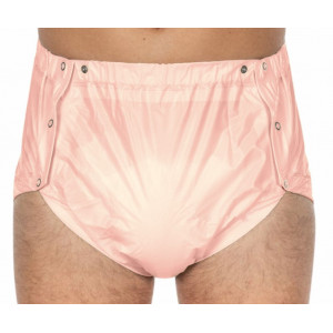 PVC Inkontinenz Windelhose Gummihose violett transparent