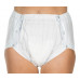 SUPRIMA 1250 Milch PVC 0,18 mm Plastik - Inkontinenz-Slip Gummihose Schwedenknöpfer Windelhose SUPRIMA 1250 Milch PVC 0,18 mm Plastik - Inkontinenz-Slip Gummihose Schwedenknöpfer Windelhose